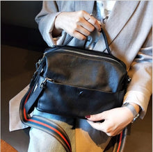 Load image into Gallery viewer, Genuine Leather Cross Body Bag Vintage Pillow