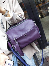 Load image into Gallery viewer, Genuine Leather Cross Body Bag Vintage Pillow