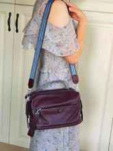 Load image into Gallery viewer, Genuine Leather Cross Body Bag Vintage Pillow