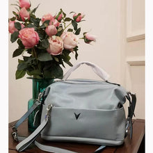 Load image into Gallery viewer, Genuine Leather Cross Body Bag Vintage Pillow
