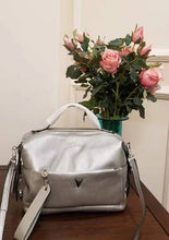 Load image into Gallery viewer, Genuine Leather Cross Body Bag Vintage Pillow