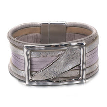 Load image into Gallery viewer, Star Leaf Flower Round Elegant Charm Leather Bracelets