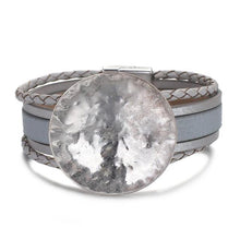 Load image into Gallery viewer, Star Leaf Flower Round Elegant Charm Leather Bracelets