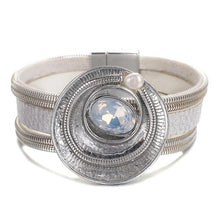 Load image into Gallery viewer, Star Leaf Flower Round Elegant Charm Leather Bracelets
