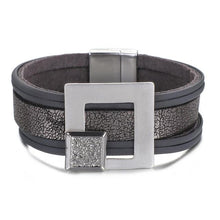 Load image into Gallery viewer, Star Leaf Flower Round Elegant Charm Leather Bracelets