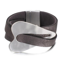 Load image into Gallery viewer, Star Leaf Flower Round Elegant Charm Leather Bracelets