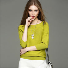 Load image into Gallery viewer, Pullover Knitted Blouse