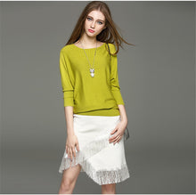 Load image into Gallery viewer, Pullover Knitted Blouse
