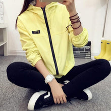 Load image into Gallery viewer, Hooded Reversible Zipper Jacket