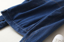 Load image into Gallery viewer, Lamb Wool Denim Jacket