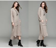 Load image into Gallery viewer, Knitted Dress Front Short Back Long