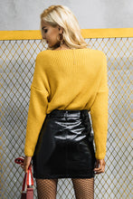 Load image into Gallery viewer, V Neck Cross Knitting Sweater