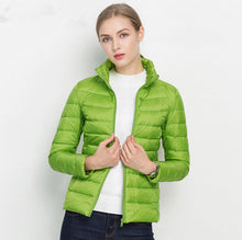 Load image into Gallery viewer, 90% White Duck Light Down Jacket