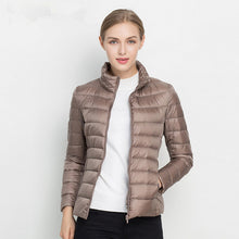 Load image into Gallery viewer, 90% White Duck Light Down Jacket