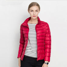 Load image into Gallery viewer, 90% White Duck Light Down Jacket