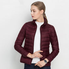 Load image into Gallery viewer, 90% White Duck Light Down Jacket