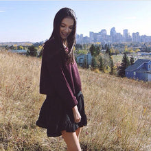 Load image into Gallery viewer, Long Sleeve Casual Crop Sweater