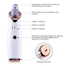 Load image into Gallery viewer, Blackhead Remover Facial Pore Cleanser Device