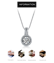 Load image into Gallery viewer, AAA Cubic Zircon Necklaces & Pendants 925 Sterling Silver