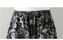 Load image into Gallery viewer, Vintage Print Cotton Linen Lantern Pants