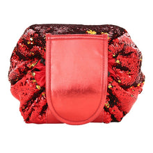 Load image into Gallery viewer, Sequin Drawstring Makeup Bag