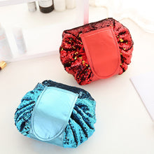 Load image into Gallery viewer, Sequin Drawstring Makeup Bag