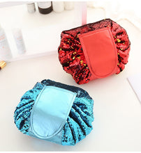 Load image into Gallery viewer, Sequin Drawstring Makeup Bag