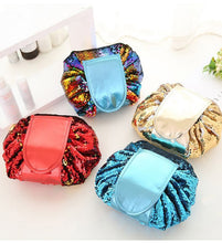 Load image into Gallery viewer, Sequin Drawstring Makeup Bag