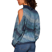 Load image into Gallery viewer, Sexy Turtleneck Cold Shoulder Sweater