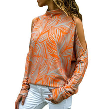 Load image into Gallery viewer, Sexy Turtleneck Cold Shoulder Sweater