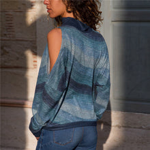 Load image into Gallery viewer, Sexy Turtleneck Cold Shoulder Sweater