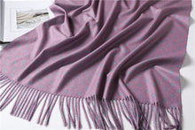 Load image into Gallery viewer, Soft Cashmere Scarf Dot Print