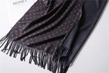 Load image into Gallery viewer, Soft Cashmere Scarf Dot Print