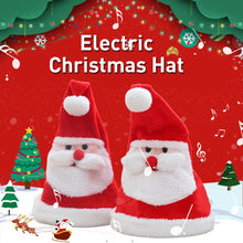 Load image into Gallery viewer, Singing Christmas Hat With Dancing and Lights
