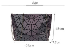 Load image into Gallery viewer, Luminous Geometric Sling Bag
