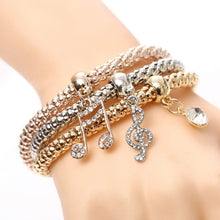 Load image into Gallery viewer, Charm Bracelet With Rhinestone
