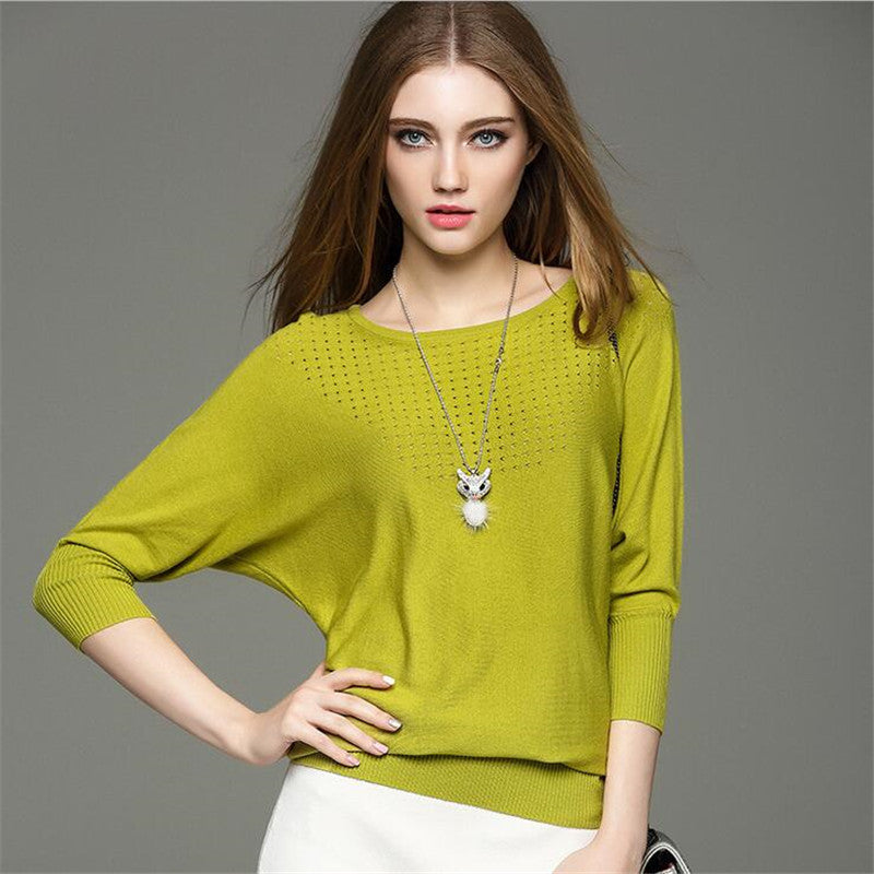 Pullover Knitted Blouse