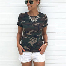 Load image into Gallery viewer, Camouflage Short Sleeve T-Shirt
