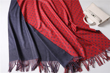 Load image into Gallery viewer, Soft Cashmere Scarf Dot Print
