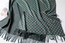Load image into Gallery viewer, Soft Cashmere Scarf Dot Print
